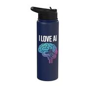 J'adore l'innovation en matière de conception de circuits cérébraux basés sur l'IA Stainless Steel Insulated Water Bottle