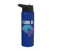 J'adore l'innovation en matière de conception de circuits cérébraux basés sur l'IA Stainless Steel Insulated Water Bottle