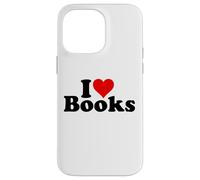J'adore Lire des Livres sur Le CŒUR Coque pour iPhone 14 Pro Max
