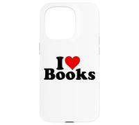 J'adore Lire des Livres sur Le CŒUR Coque pour iPhone 15 Pro