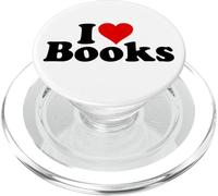 J'adore Lire des Livres sur Le CŒUR PopSockets PopGrip pour MagSafe