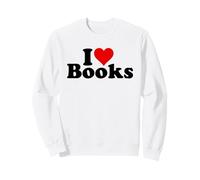 J'adore Lire des Livres sur Le CŒUR Sweatshirt