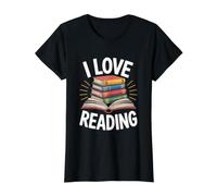 J'adore Lire Les Amateurs de Livres T-Shirt Graphique avec Valeur