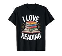 J'adore Lire Les Amateurs de Livres T-Shirt Graphique avec Valeur