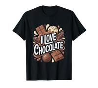 J'adore l'obsession des friandises au Chocolat T-Shirt Graphique avec Valeur