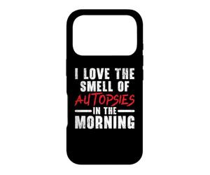J'adore l'odeur des autopsies Le Matin. Forensic Coque pour iPhone 17 Pro