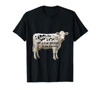J'adore l'odeur du Caca de Vache dans la Ferme du Matin T-Shirt Graphique avec Valeur