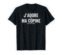 J'adore Ma Copine Drôle Console Jeux Vidéo Homme Cadeau T-Shirt