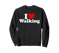 J'adore Marcher sur Le CŒUR Sweatshirt
