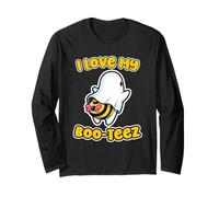 J'adore Mes Boo-Tees | Mignon Abeille fantôme drôle Manche Longue