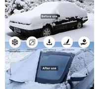 J'adore Mes Chiens teckels,Housse de Pare-Brise de Voiture, Protection Pare-Brise - Résistante à la Neige, à la Glace, au Soleil, aux UV, à la poussière et à l'eau