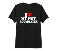 J'adore Mes COLOCATAIRES Sexy T-Shirt Haut de Gamme