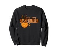 J'adore Mon Ballon de Basket Sports America Sweatshirt