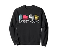 J'adore Mon Basset Hound Sweatshirt