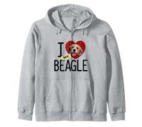 J'adore Mon Beagle Sweat à Capuche