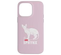 J'adore Mon Chat Sphynx Coque pour iPhone 14 Pro Max