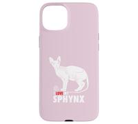 J'adore Mon Chat Sphynx Coque pour iPhone 15 Plus