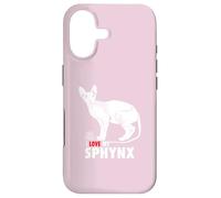 J'adore Mon Chat Sphynx Coque pour iPhone 17