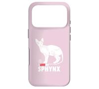 J'adore Mon Chat Sphynx Coque pour iPhone 17 Pro