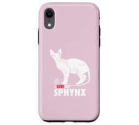 J'adore Mon Chat Sphynx Coque pour iPhone XR