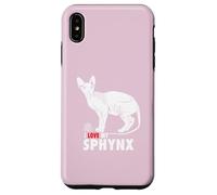 J'adore Mon Chat Sphynx Coque pour iPhone XS Max