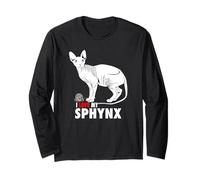 J'adore Mon Chat Sphynx Manche Longue