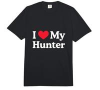 J'adore Mon Hunter Heart Hunter Comfort Colors Adult Heavyweight T-Shirt