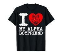 J'adore Mon Petit ami Alpha. J'aime Mon Petit ami Alpha T-Shirt Graphique avec Valeur