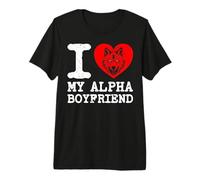 J'adore Mon Petit ami Alpha. J'aime Mon Petit ami Alpha T-Shirt Haut de Gamme