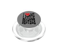 J'adore Mon Petit frère - Cœur - Drôle - Famille - Frères PopSockets PopGrip pour MagSafe