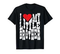 J'adore Mon Petit frère - Cœur - Drôle - Famille - Frères T-Shirt