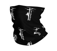 J'adore Mon Technicien De Ligne Unisexe Foulard Multifonctionnel Tour De Cou Respirant Bandana pour Moto Golf Plein Air Yoga