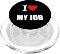 J'adore Mon Travail pour Les secouristes, Les aidants, Les Mentors et Les Enseignants PopSockets PopGrip pour MagSafe