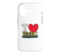 J'adore Narrowboats Coque pour iPhone 16