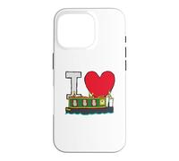 J'adore Narrowboats Coque pour iPhone 16 Pro