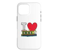 J'adore Narrowboats Coque pour iPhone 16 Pro Max