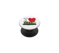 J'adore Narrowboats PopSockets PopGrip Adhésif