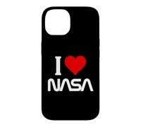 J'adore NASA Cœur avec Logo Coque pour iPhone 14