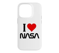 J'adore NASA Cœur avec Logo Coque pour iPhone 14 Pro