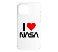 J'adore NASA Cœur avec Logo Coque pour iPhone 16 Pro Max