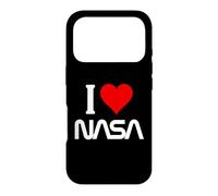 J'adore NASA Cœur avec Logo Coque pour iPhone 17 Pro
