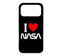 J'adore NASA Cœur avec Logo Coque pour iPhone 17 Pro Max
