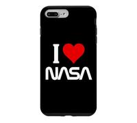 J'adore NASA Cœur avec Logo Coque pour iPhone 7 Plus/8 Plus