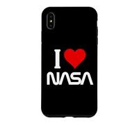 J'adore NASA Cœur avec Logo Coque pour iPhone XS Max