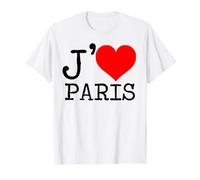 J'adore Paris J'adore Paris T-Shirt Graphique avec Valeur