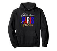 J'adore Paris Je t'aime Paris Graphic Sweat à Capuche