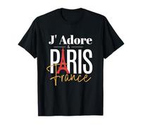 J'adore Paris Je t'aime Paris Graphic T-Shirt