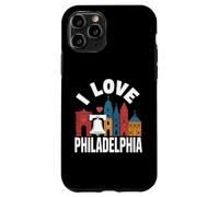 J'adore Philadelphia Liberty Bell Skyline Coque pour iPhone 11 Pro