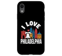 J'adore Philadelphia Liberty Bell Skyline Coque pour iPhone XR