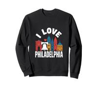 J'adore Philadelphia Liberty Bell Skyline Sweatshirt